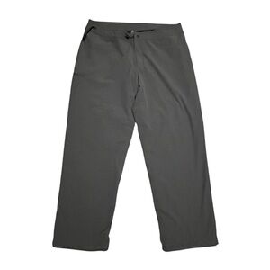 Mountain Hardwear gray nylon lined hiking pants women’s size‎ 14 short